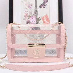 샤넬 시스루 플랩백 22cm