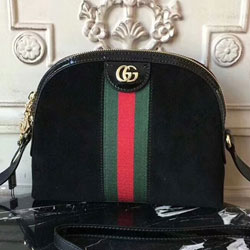 구찌 GG 스웨이드 숄더백 499621