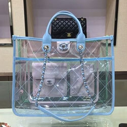 샤넬 라지 탑 핸들 토트백  8055