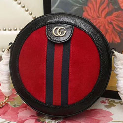 구찌 미니 라운드 숄더백  550618