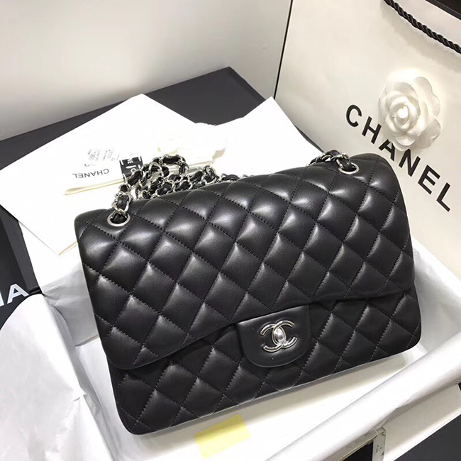 [스페셜] 샤넬 클래식 램스킨 라지 은장 C-201811-9