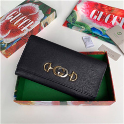 [구찌 주미] 가죽 장지갑 573612 -3