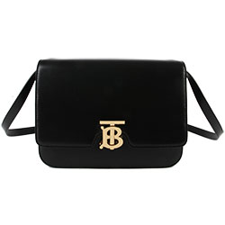 버버리 탠 송아지 가죽 미디엄 백 334172