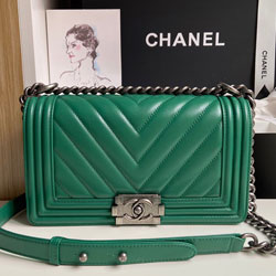 샤넬 보이백 램스킨 미듐 엔틱골드 25cm 191220