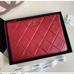 샤넬 램스킨  클러치백 AS200912 34cm