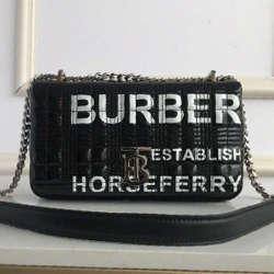 버버리 호스페리 프린트 퀄트 체크 몰라 숄더백 BR-8021619