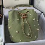 샤넬 램스킨  버킷백   AS1126