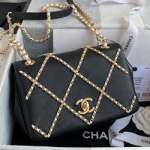  샤넬 램스킨 플랩백 AS210129