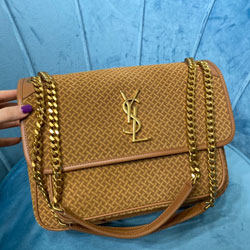 입생로랑 핸드백 28cm 533037