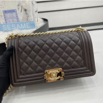 샤넬 캐비어 보이백 25cm C-220304