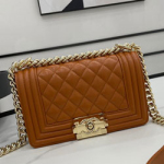 샤넬 캐비어 보이백 20cm C-220304